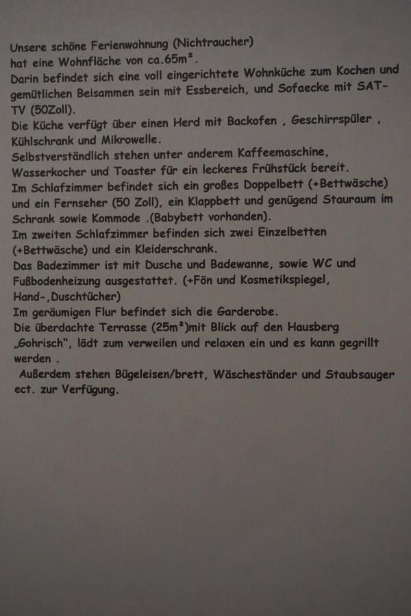 Am Dorfplatz Kurort Gohrisch